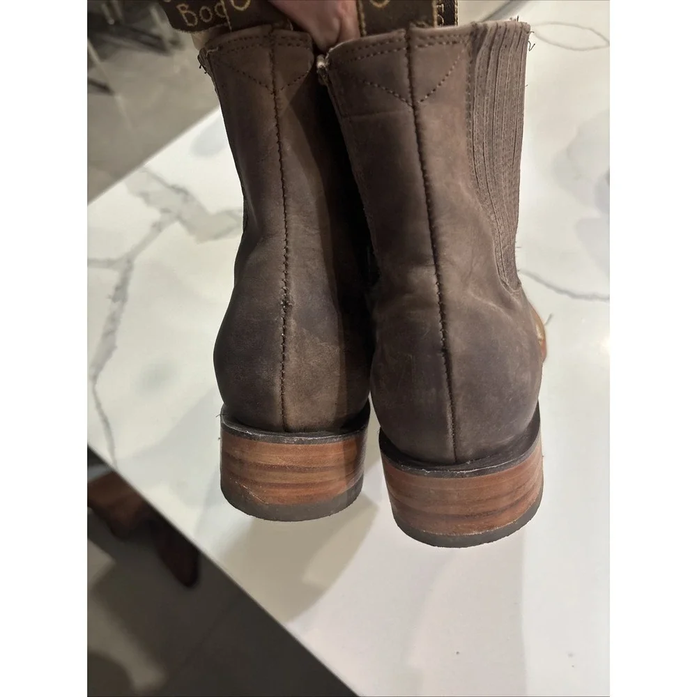 Cuatrero Boots Square Chelsea Size 6.5